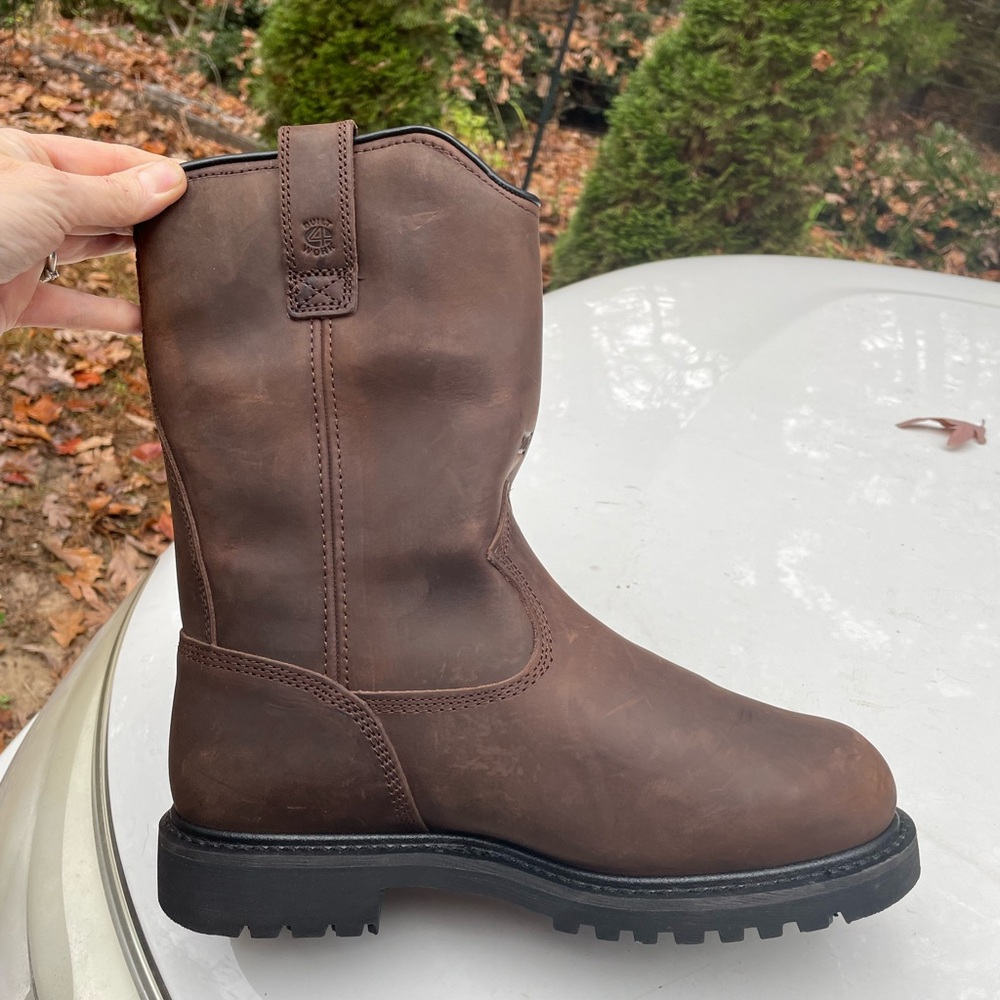 New Carolina Line Builder Aluminum Toe WP Metguard Work Boot CA8533 Size 9.5 2E - Picture 2 of 14